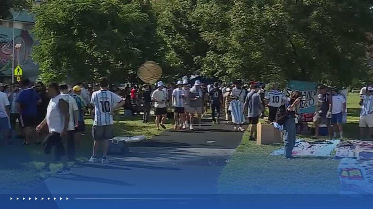 Argentina supporters celebrate at banderazo ahead of quarterfinal - KMBC thumbnail