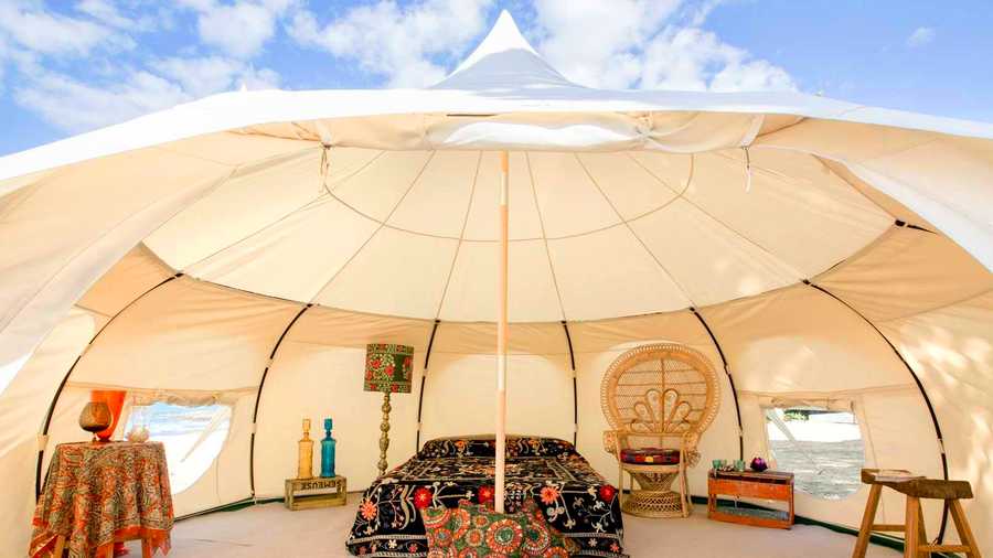 glamping tents