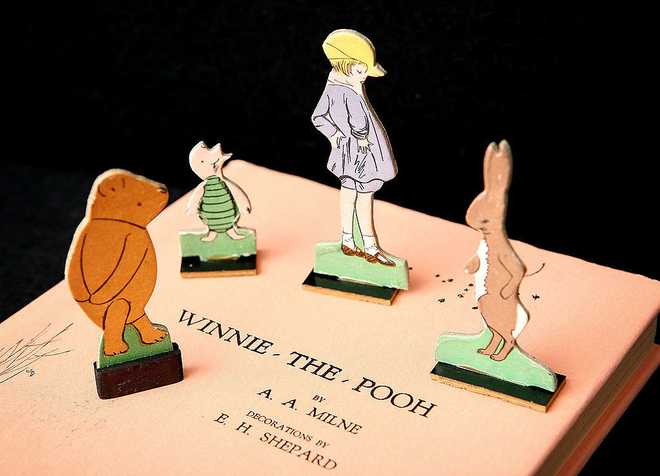 A&#x20;first&#x20;edition&#x20;Winnie-the-Pooh&#x20;book&#x20;with&#x20;characters&#x20;from&#x20;a&#x20;1930&#x27;s&#x20;game,&#x20;auctioned&#x20;by&#x20;Sotheby&#x27;s&#x20;in&#x20;2008