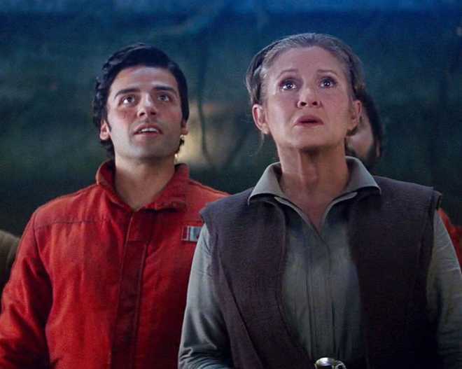 Poe&#x20;and&#x20;Princess&#x20;Leia,&#x20;Star&#x20;Wars&#x3A;&#x20;Force&#x20;Awakens