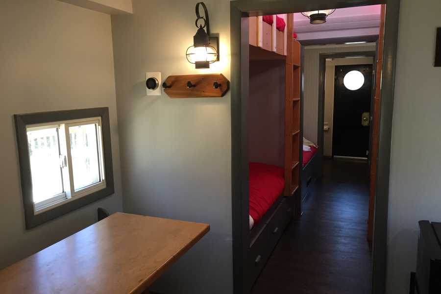 Converted Train Cars