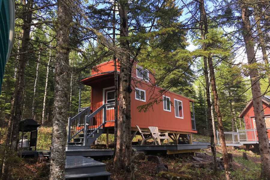 Converted Train Cars