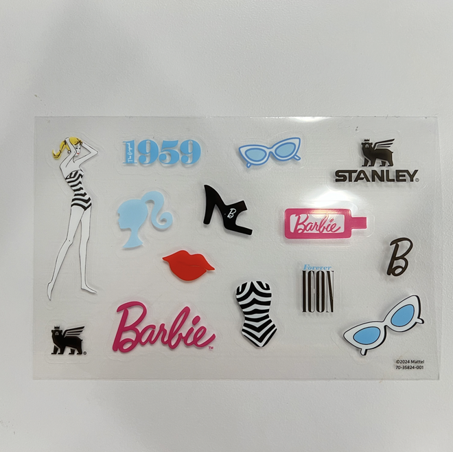 stanley&#x20;x&#x20;barbie&#x20;collab&#x20;stickers