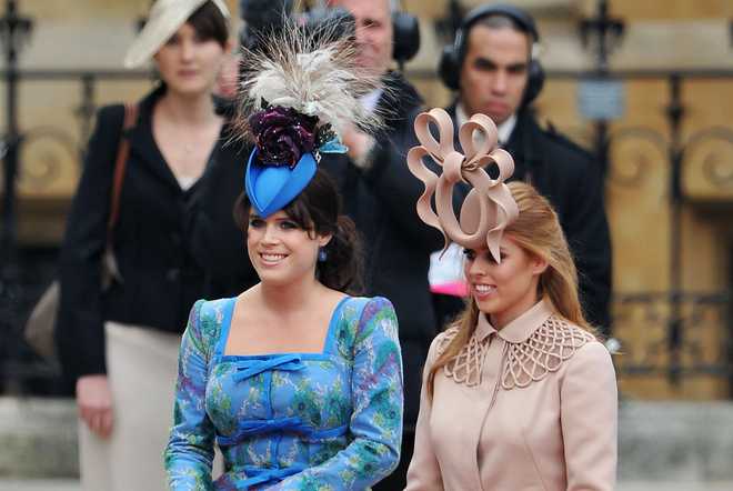 Princess&#x20;Eugenie&#x20;and&#x20;Princess&#x20;Beatrice&#x20;Royal&#x20;Wedding&#x20;Hats