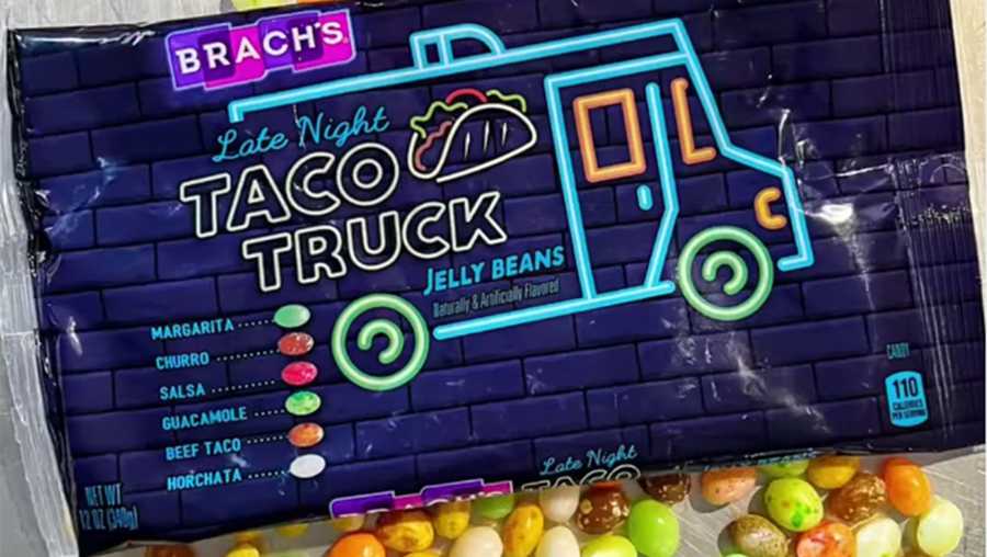 brach's late night taco truck jelly beans easter candy