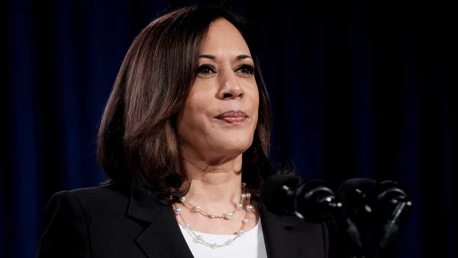 vice presidential candidate kamala harris delivers remarks in washington dc