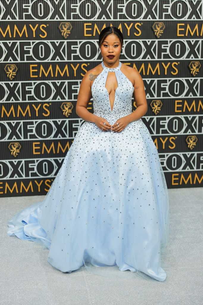 75th Primetime Emmy Awards - Arrivals dominique fishback at 75th primetime emmy awards