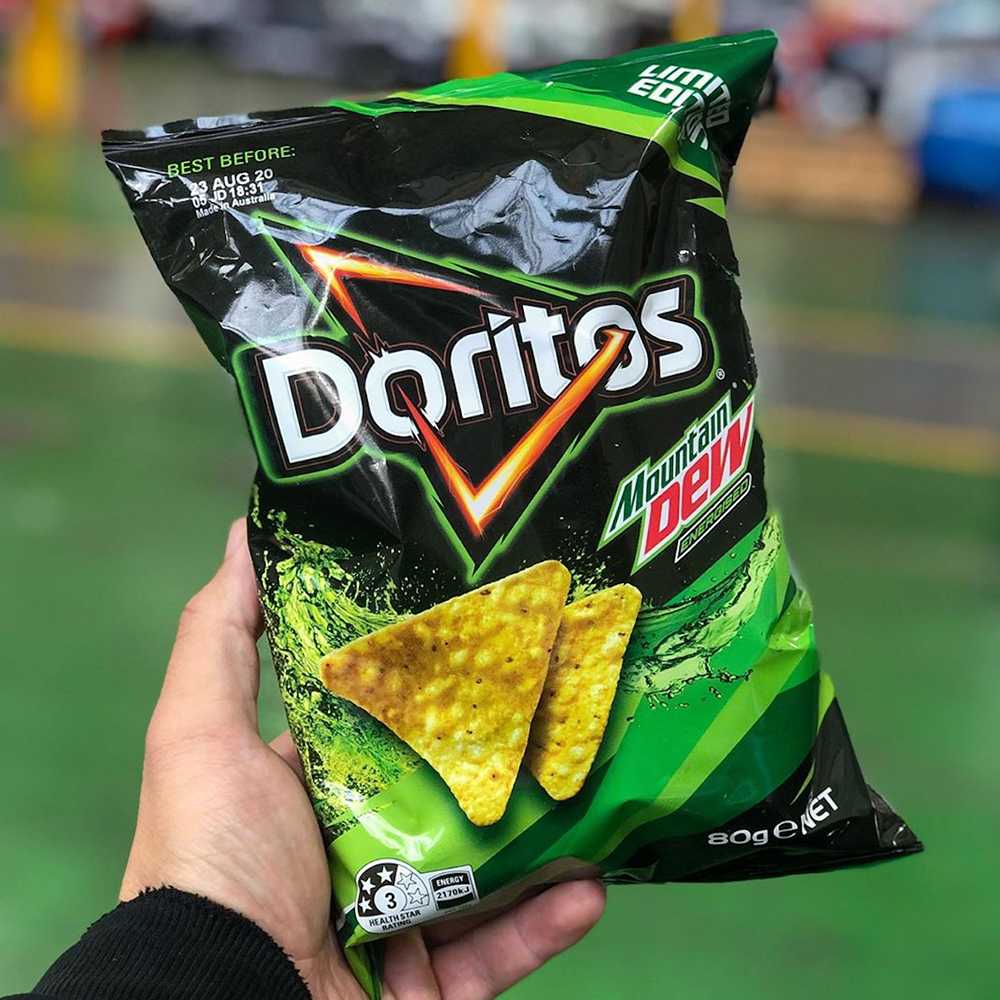 Mountain Dew-flavored Doritos bring 