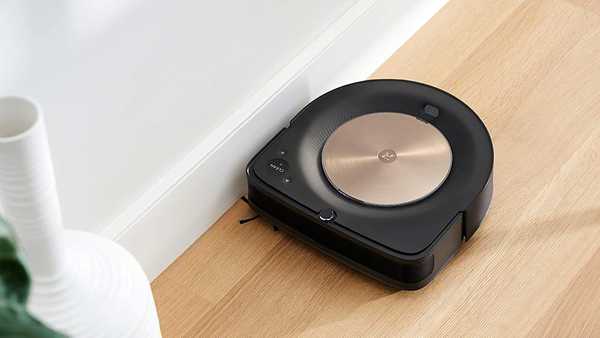 irobot roomba robot vacuum on hardwood floor