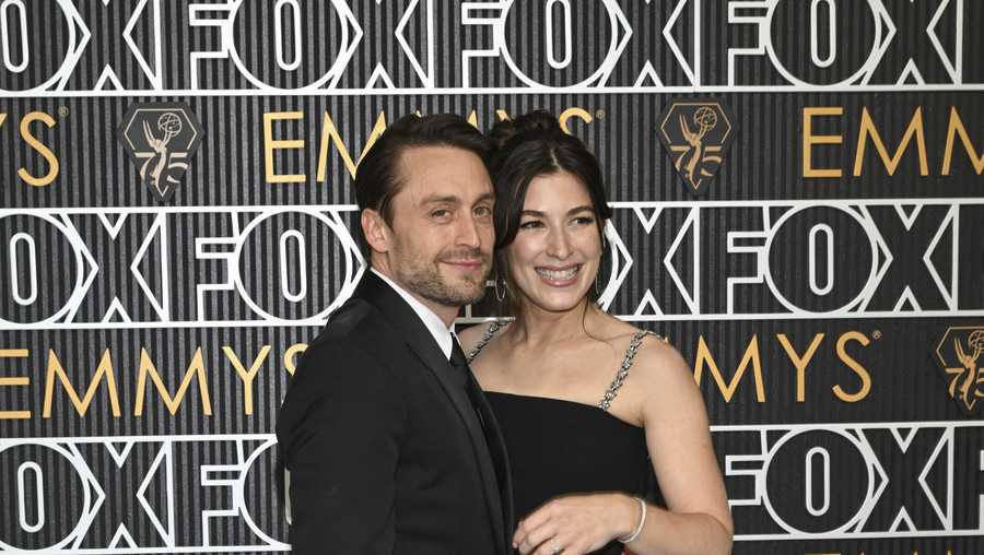 75th Primetime Emmy Awards - Arrivals kieran culkin and jazz charton at 75th primetime emmy awards