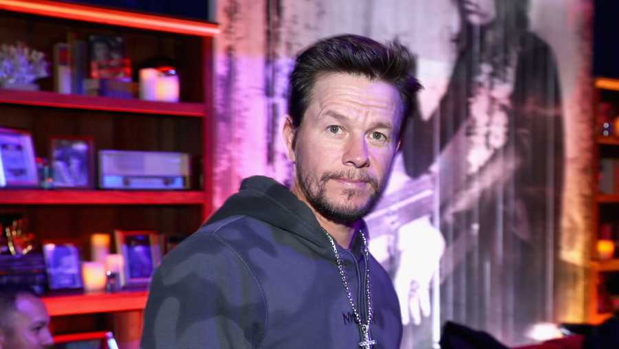 Star Mark Wahlberg attends Steven Tyler's 2nd annual Grammy Awards viewing party to benefit Janie's Fund.