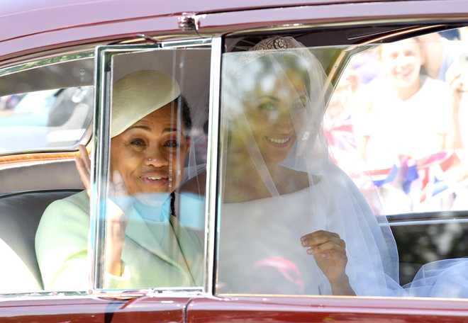 Meghan&#x20;Markle&#x20;Arrives&#x20;At&#x20;Windsor&#x20;Castle&#x20;Ahead&#x20;Of&#x20;Her&#x20;Wedding&#x20;To&#x20;Prince&#x20;Harry
