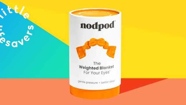 NodPod: An Eye Mask That's a Weighted Blanket for Your Face - Vimarsana News