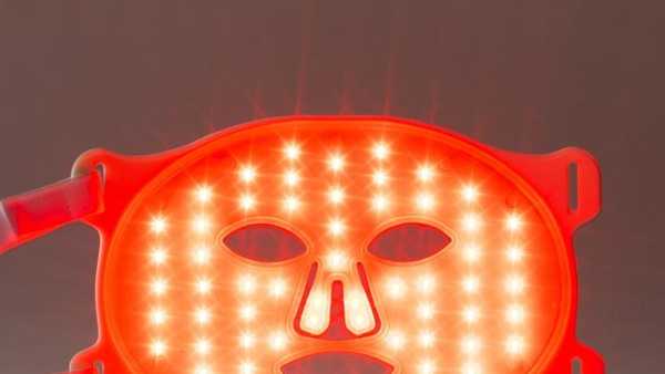 led facial mask for skin treatments