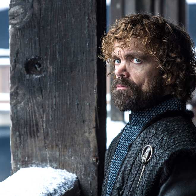 Peter&#x20;Dinklage&#x20;as&#x20;Tyrion&#x20;Lannister,&#x20;Game&#x20;of&#x20;Thrones&#x20;season&#x20;8