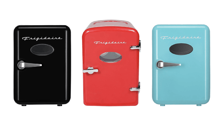 frigidaire mini fridges in different colors