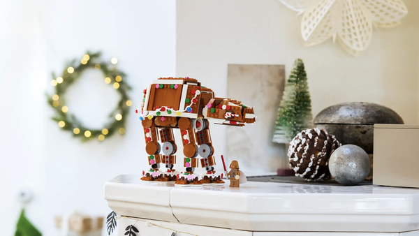 lego gingerbread at at
