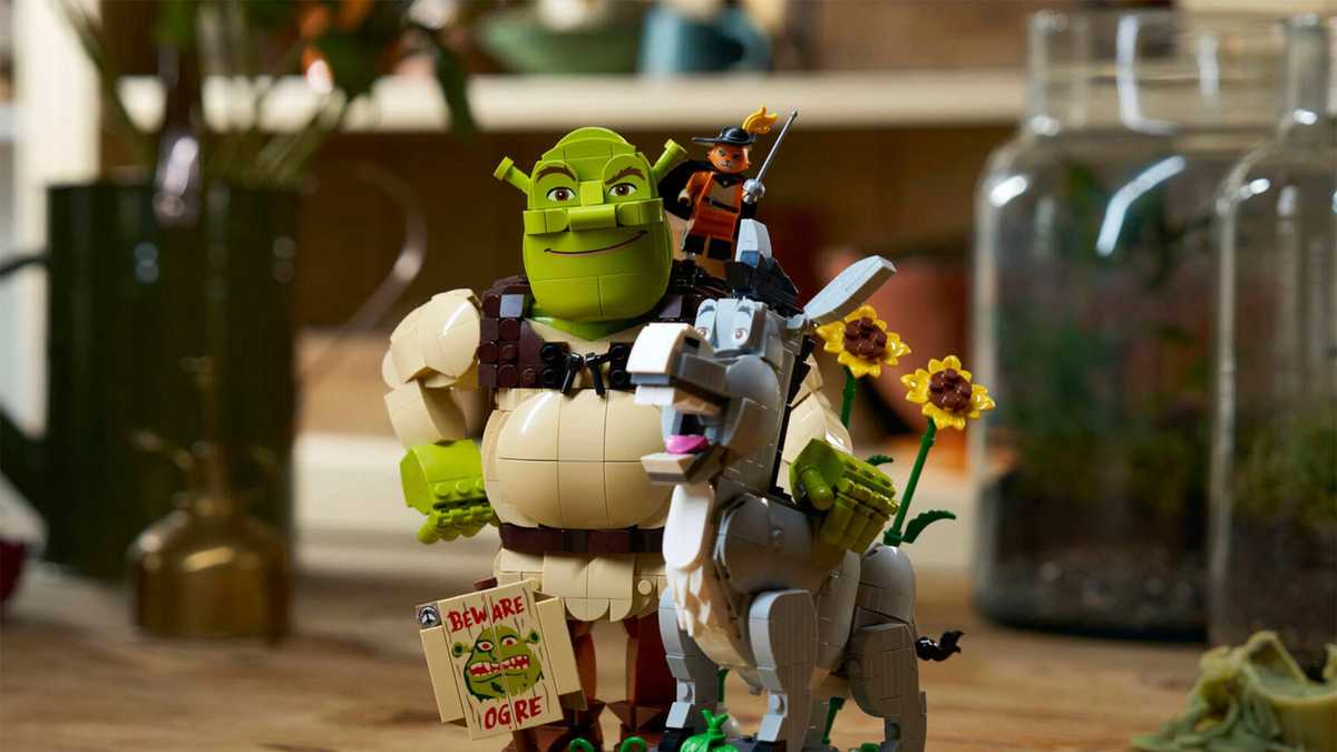 Lego has dropped its first-ever ‘Shrek’ sets