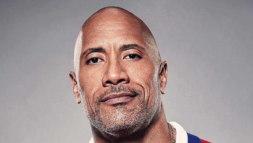 Dwayne 'The Rock' Johnson (Eyebrow) Flat Card Face