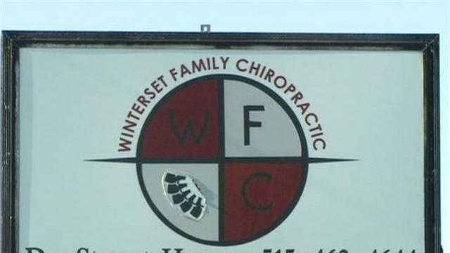 A central Iowa chiropractor is accused of inappropriately touching one of his female patients, according to medical officials.