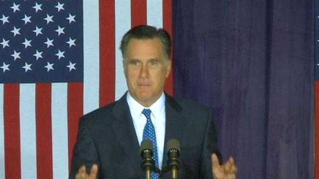 Republican Mitt Romney says President Barack Obama's reckless spending has fanned a "prairie fire of debt".