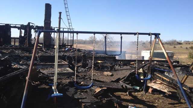 Family with six children loses home in fire