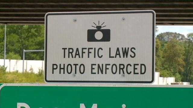 Des Moines appealing order to remove I-235 speed cameras