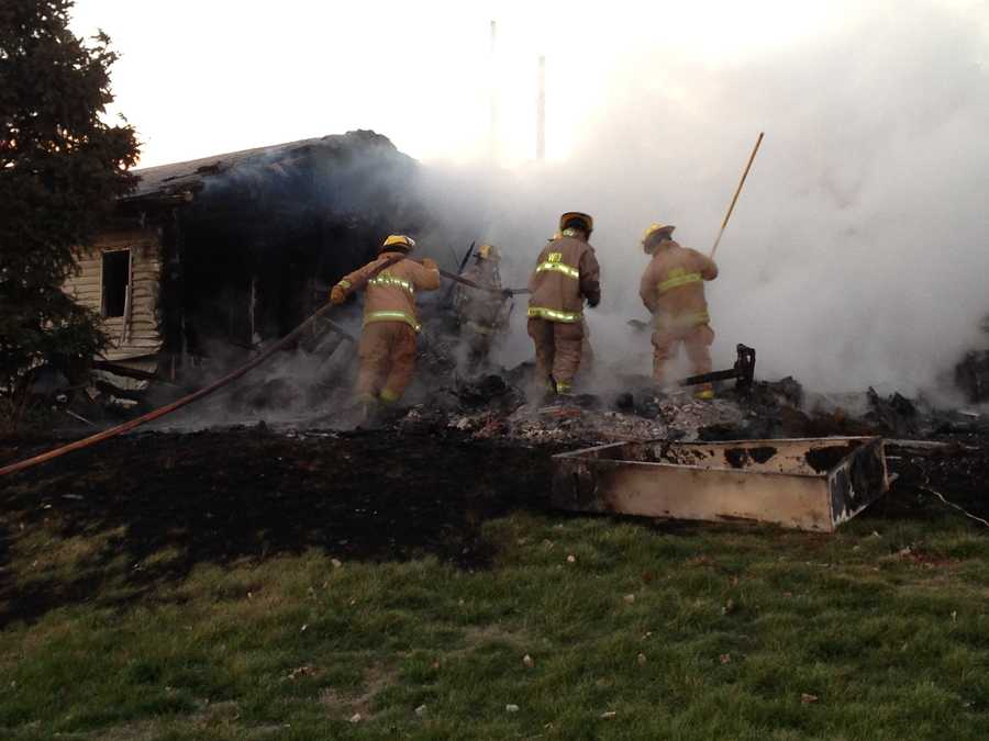Photos House fire near St. Charles