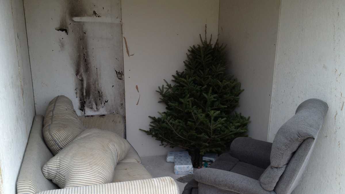 Photos How fast does a dry Christmas tree catch fire?