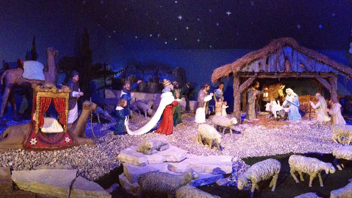 Photos: Handmade nativity in Algona