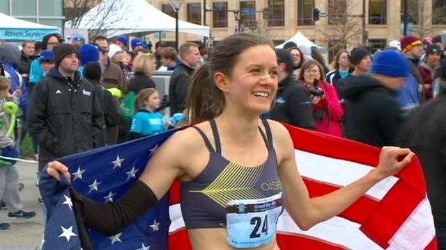 The USA 1-Mile Road Race Championship was on the line Tuesday evening in Des Moines