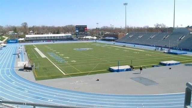The Drake Relays are starting in Des Moines.