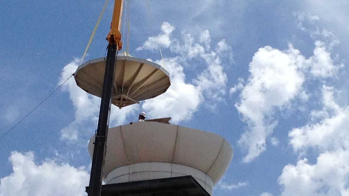 Photos New KCCI radar being installed