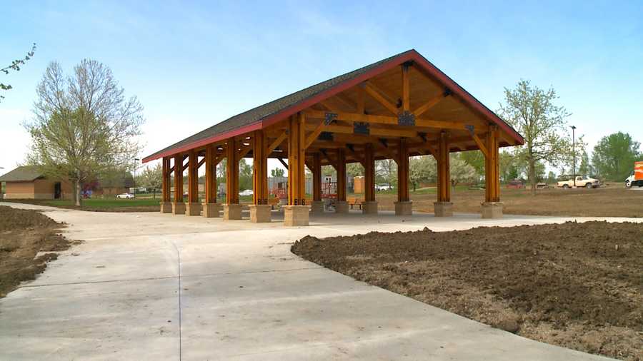 A collection of new timber-framed shelters are surprising visitors at Big Creek State Park.