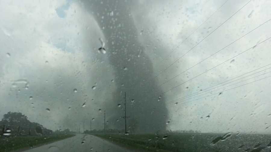 Photos Tornadoes spotted across Iowa