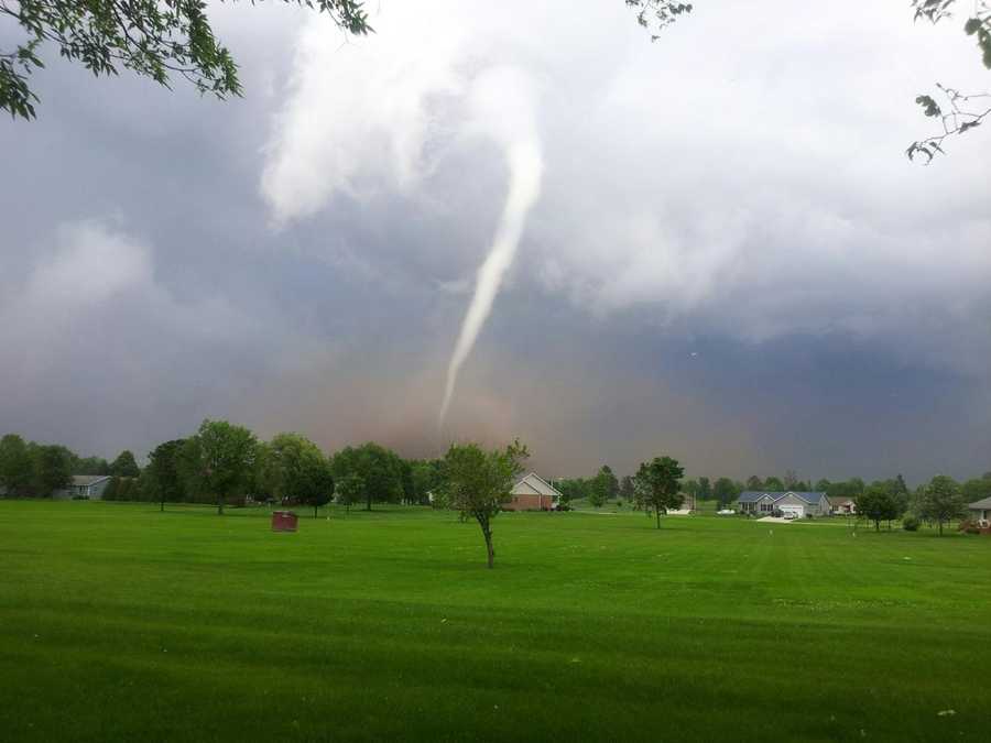 Photos Tornadoes spotted across Iowa
