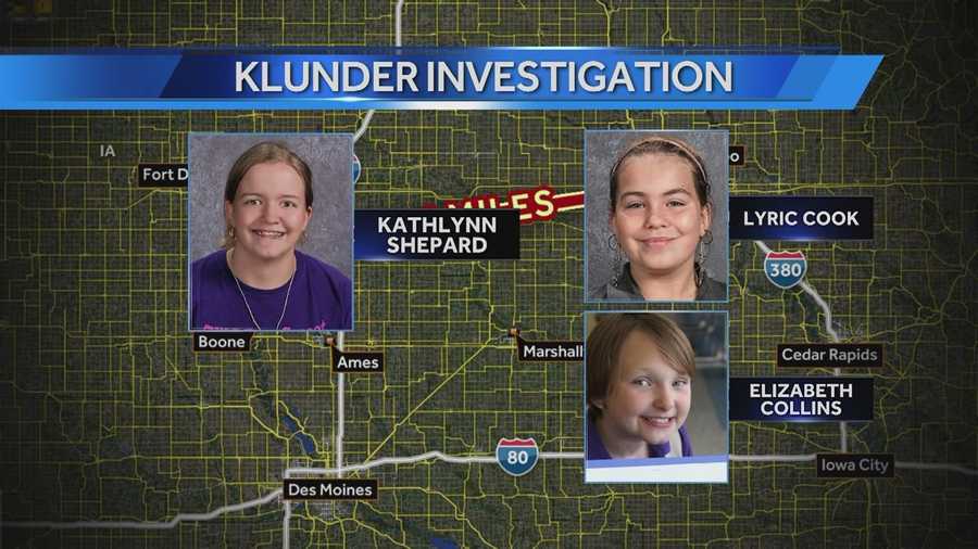 The family of a 12-year-old who escaped from Michael Klunder believes the man is capable of kidnapping and killing two cousins in Evansdale.