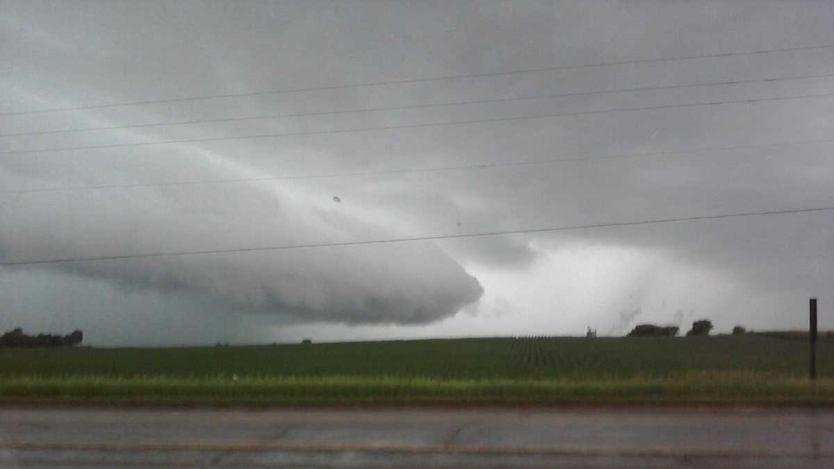 Photos Storm damage in Iowa June 24