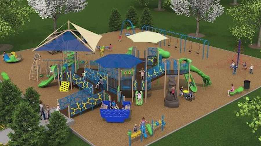 Fundraising is now underway to build the Ashley Okland playground, a place to help challenge children with special needs.