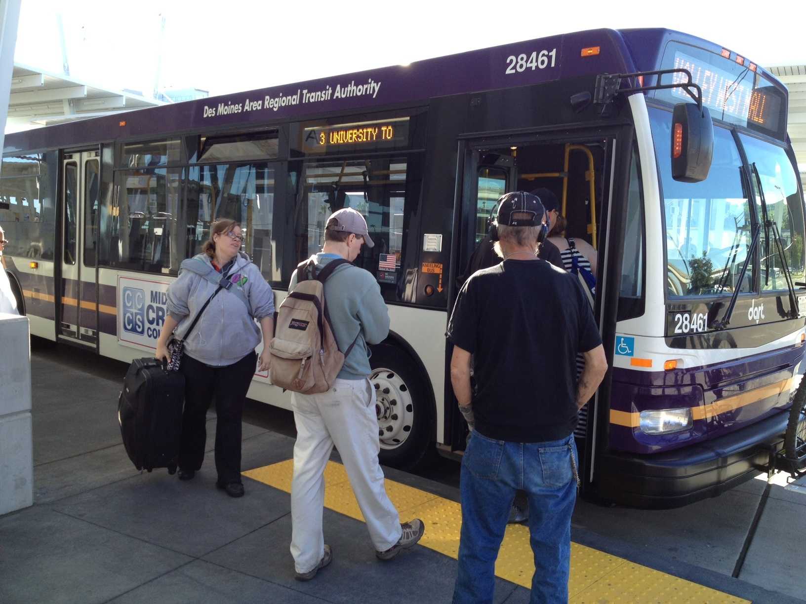 time schedule dart buses and trains