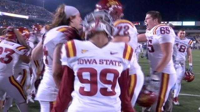 Iowa State rallied from 24 down to win its finale in thrilling fashion