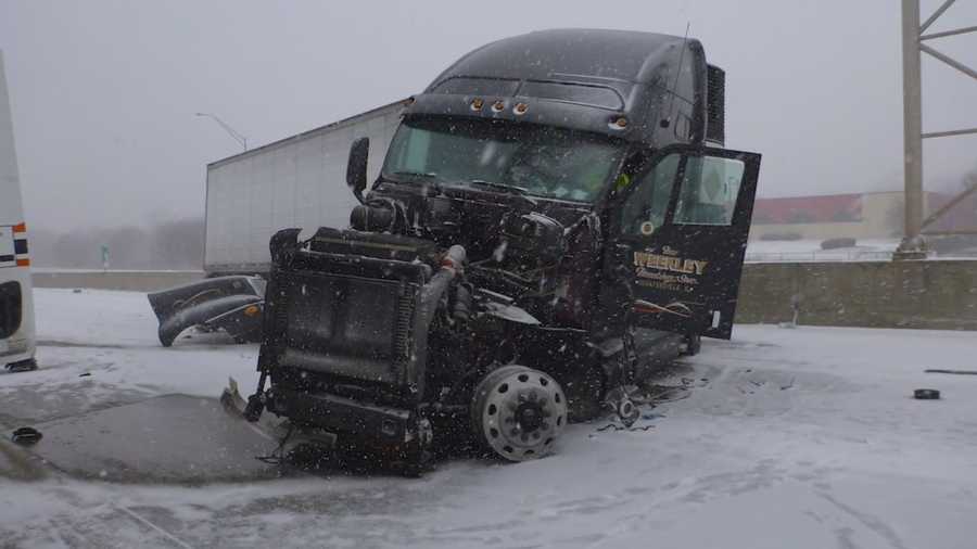 Troopers say drivers need to slow down during the first big snow of the season in Iowa.
