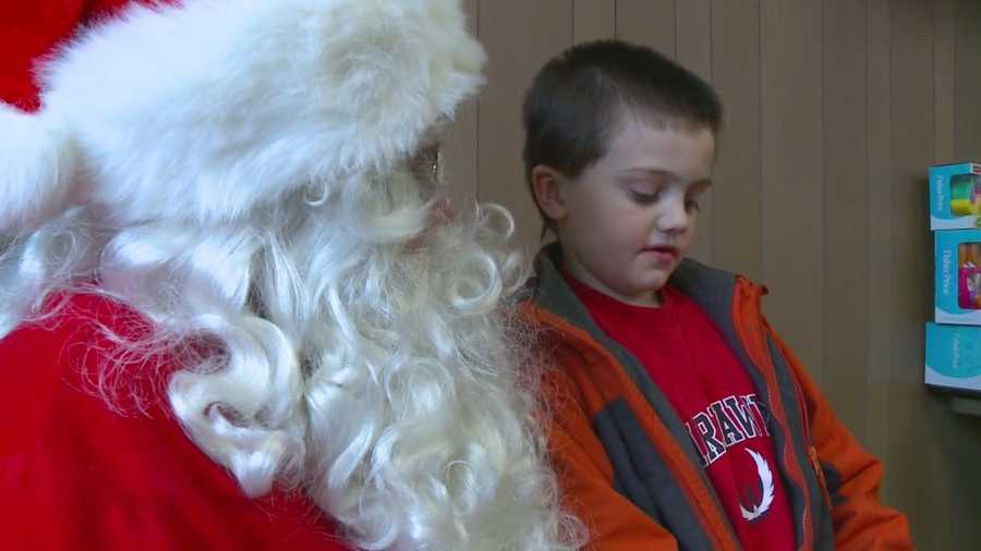In the Iowa town of Barnes City, one man carries on a Christmas tradition that's lasted generations.