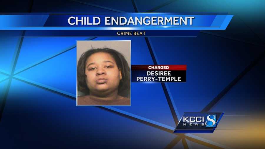 A 2-year-old child was left in a car for more than an hour Saturday afternoon.