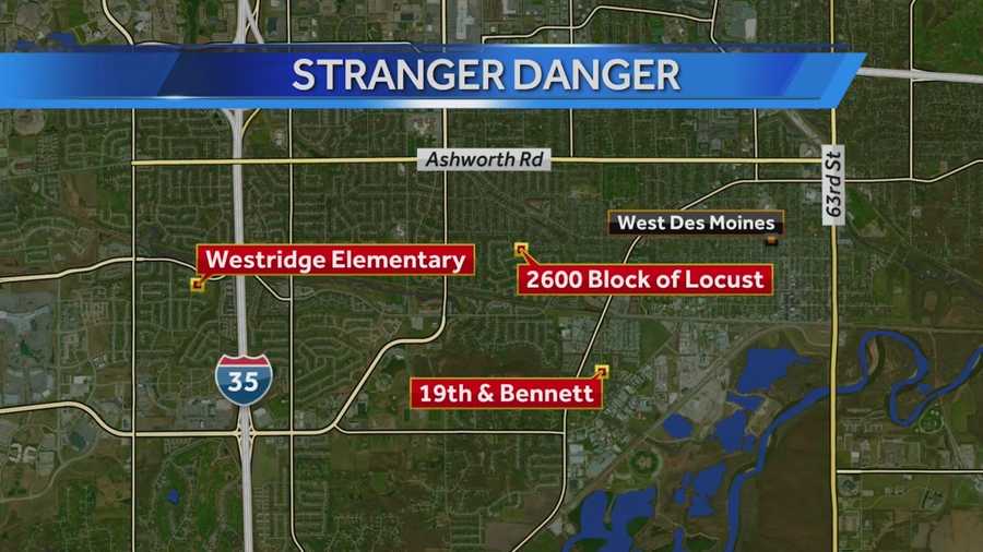 West Des Moines parents are on high alert after a recent spike in stranger-danger reports.