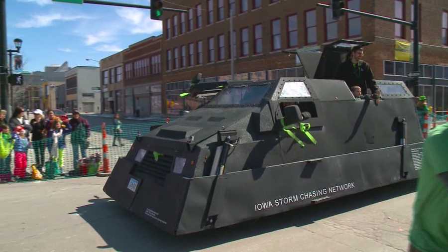 The Iowa Storm Chase Network has a new Batmobile style storm chase vehicle.