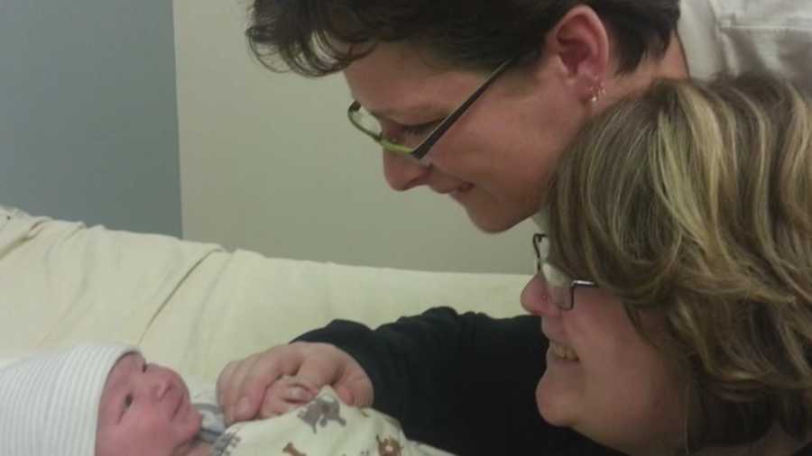 A baby dies after being returned to its mother before an adoption was completed.