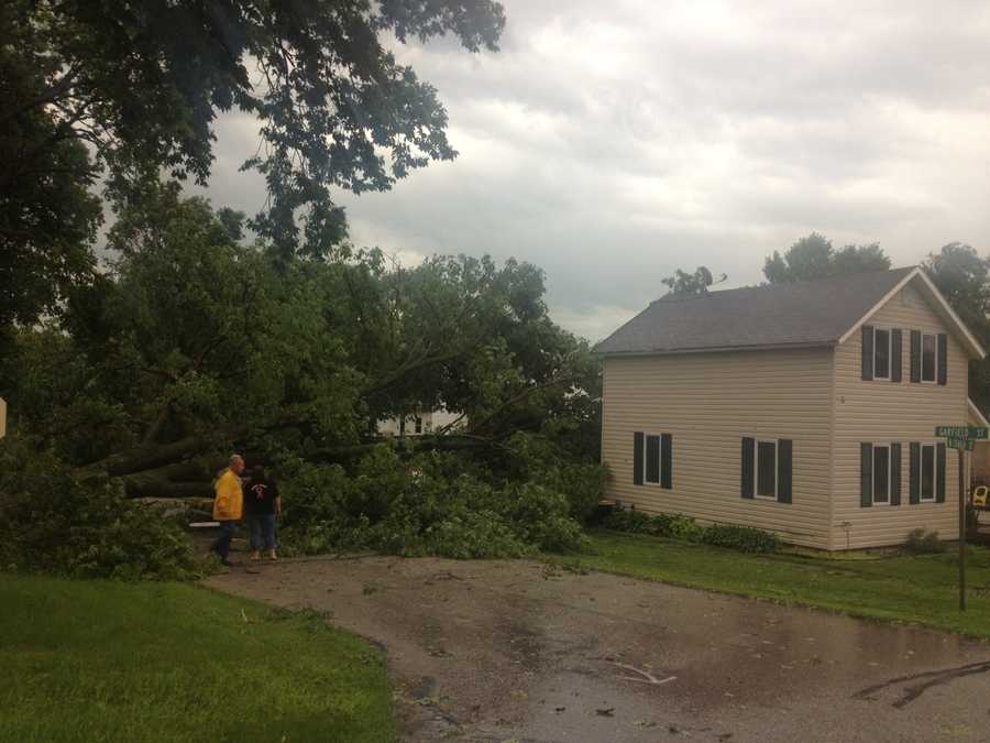 Photos Storm damage from across Iowa