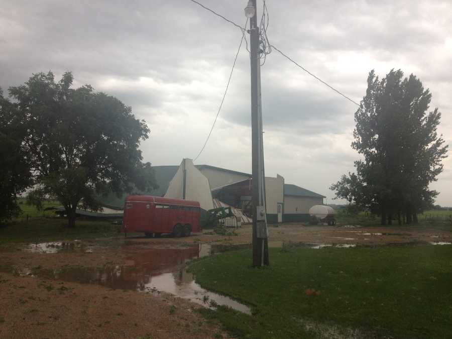 Photos Storm damage from across Iowa