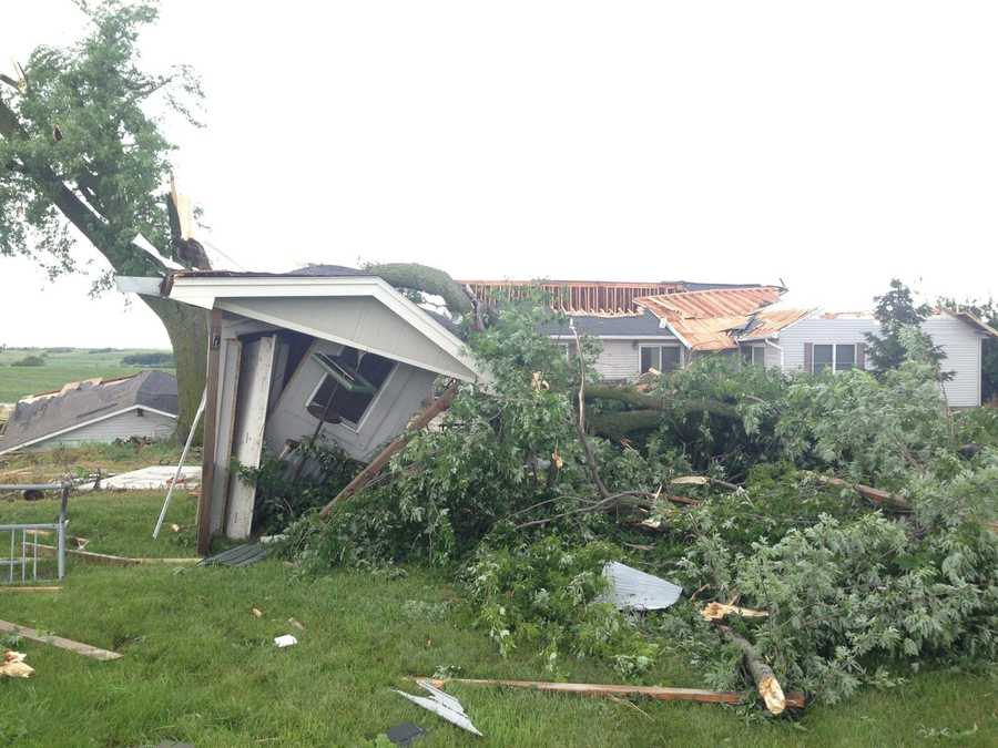 Photos Storm damage from across Iowa